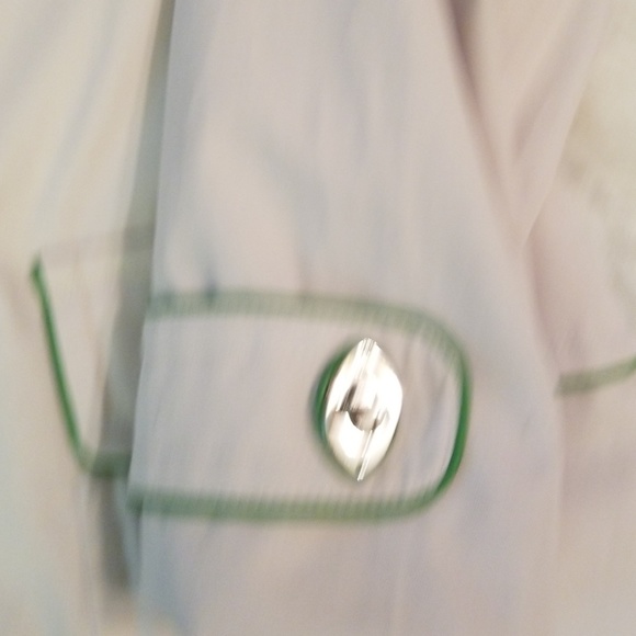 Ladies Tally-Ho Off White Lined Coat Size M - Picture 4 of 8